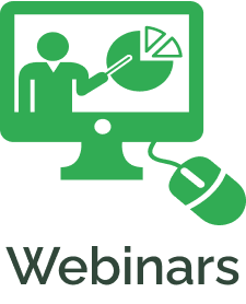 Webinars logo